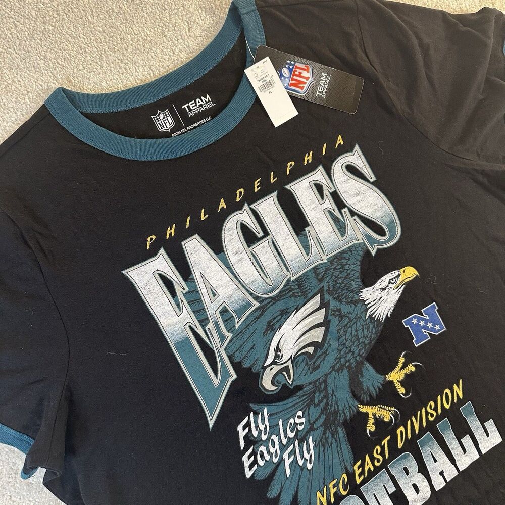 Philadelphia Eagles Women’s NFL Team, Apparel, Graphic T-Shirt XL NWT￼